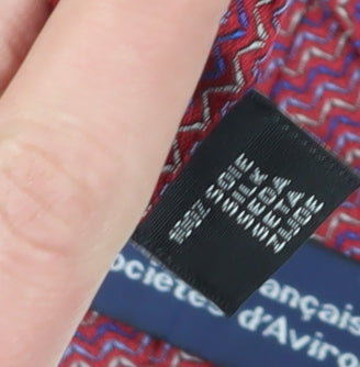 Fédération Française Multicoloured Silk Men's Tie