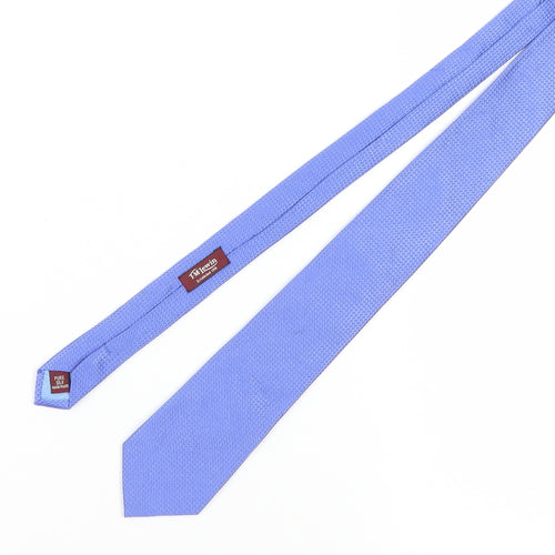 TM Lewin Blue Silk Handmade Men's Tie