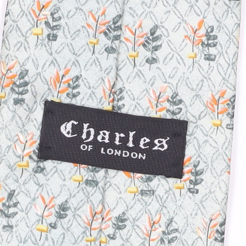 Charles of London Men's Multicoloured Floral Silk Tie