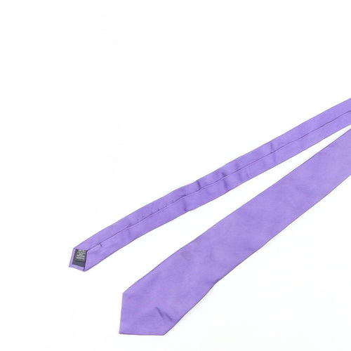 Dehavilland Men's Purple Silk Tie