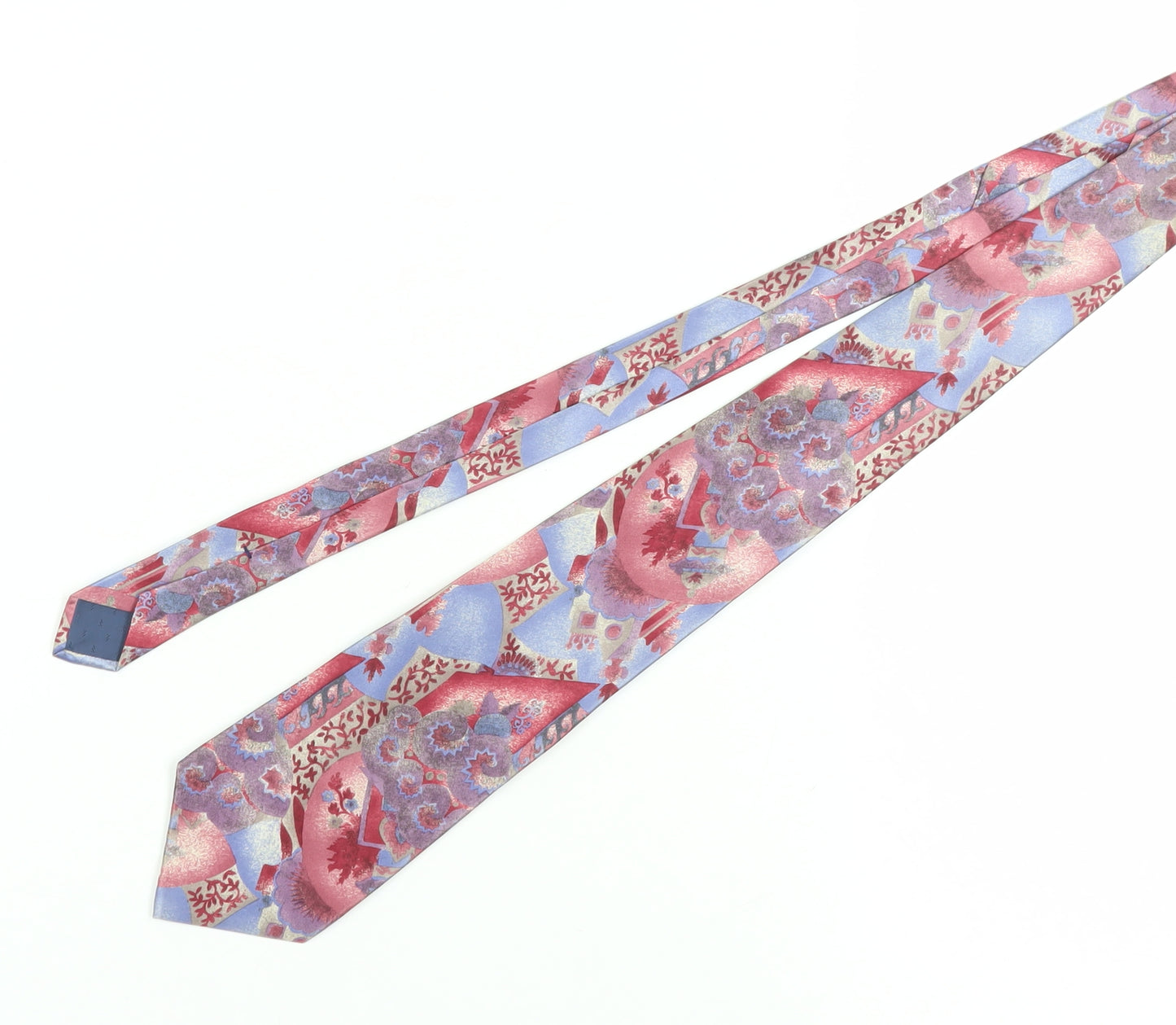 London Fog Men's Multicoloured Silk Floral Tie