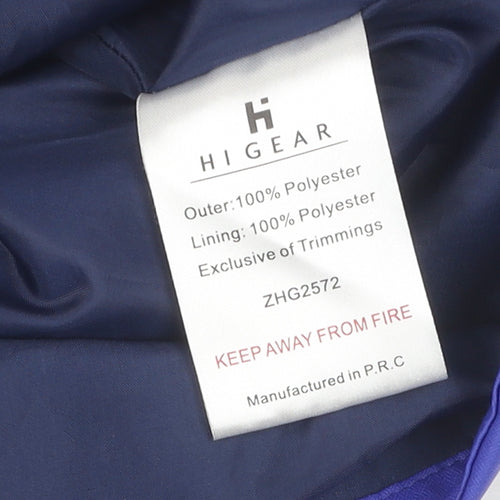 Hi Gear Women's Blue Waterproof Parka Jacket Size 8