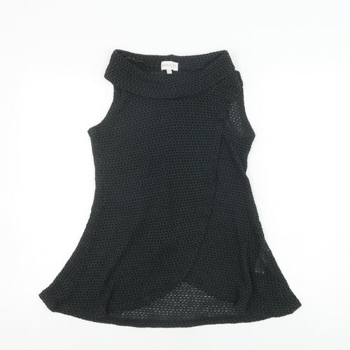 Apricot Women's Black Sleeveless Top Size 10