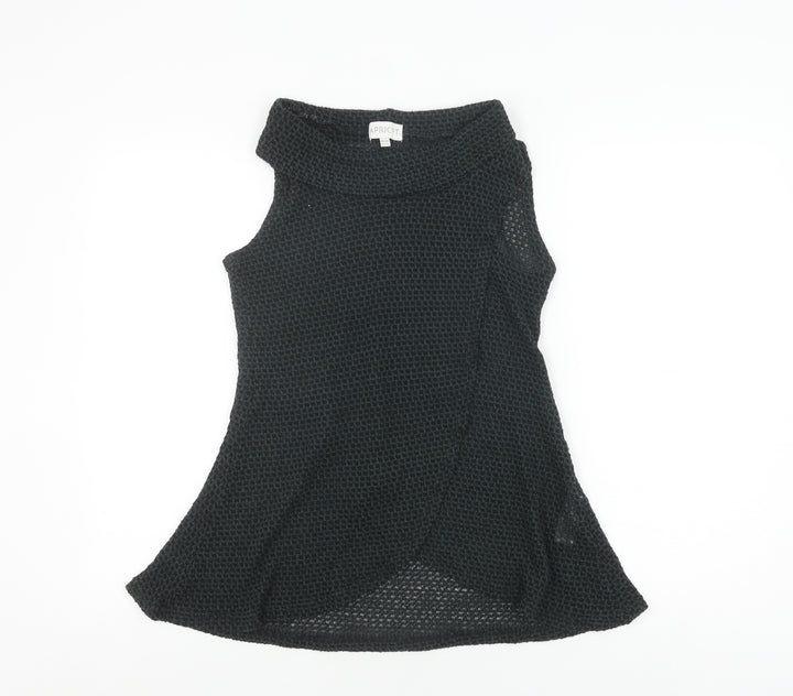 Apricot Women's Black Sleeveless Top Size 10