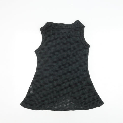 Apricot Women's Black Sleeveless Top Size 10