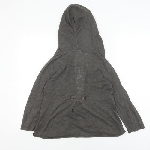 O'Neill Women's Grey Hooded Cardigan - Size S