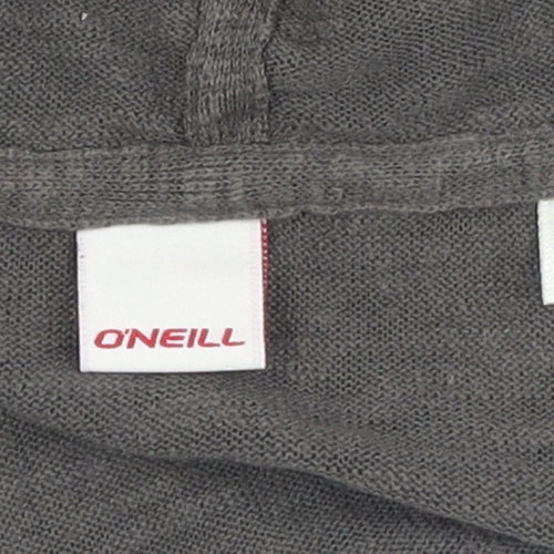 O'Neill Women's Grey Hooded Cardigan - Size S