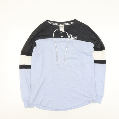 Victoria's Secret Women's Blue Pullover Hoodie S Casual
