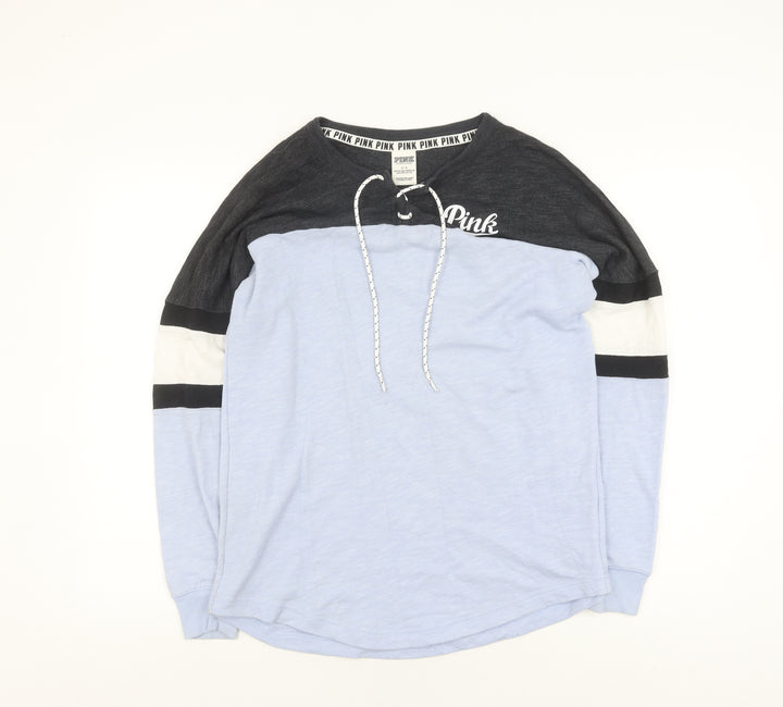 Victoria's Secret Women's Blue Pullover Hoodie S Casual