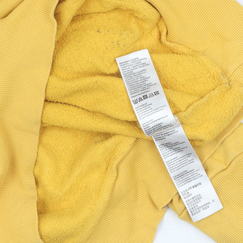 Ivy Park Unisex Yellow Pullover Hoodie - Small