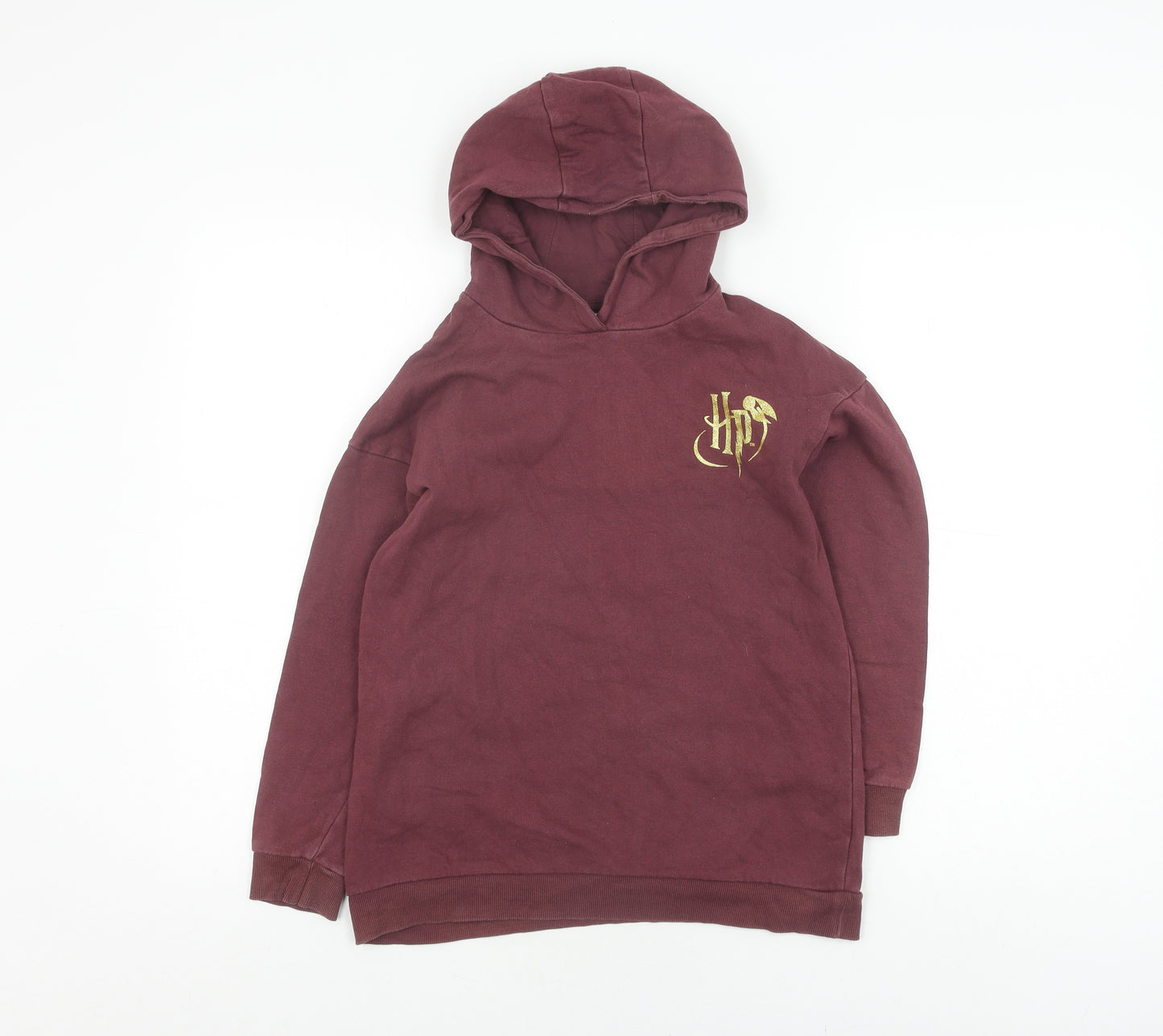 George Boys Harry Potter Red Hoodie 10-11 Years Hooded Pullover