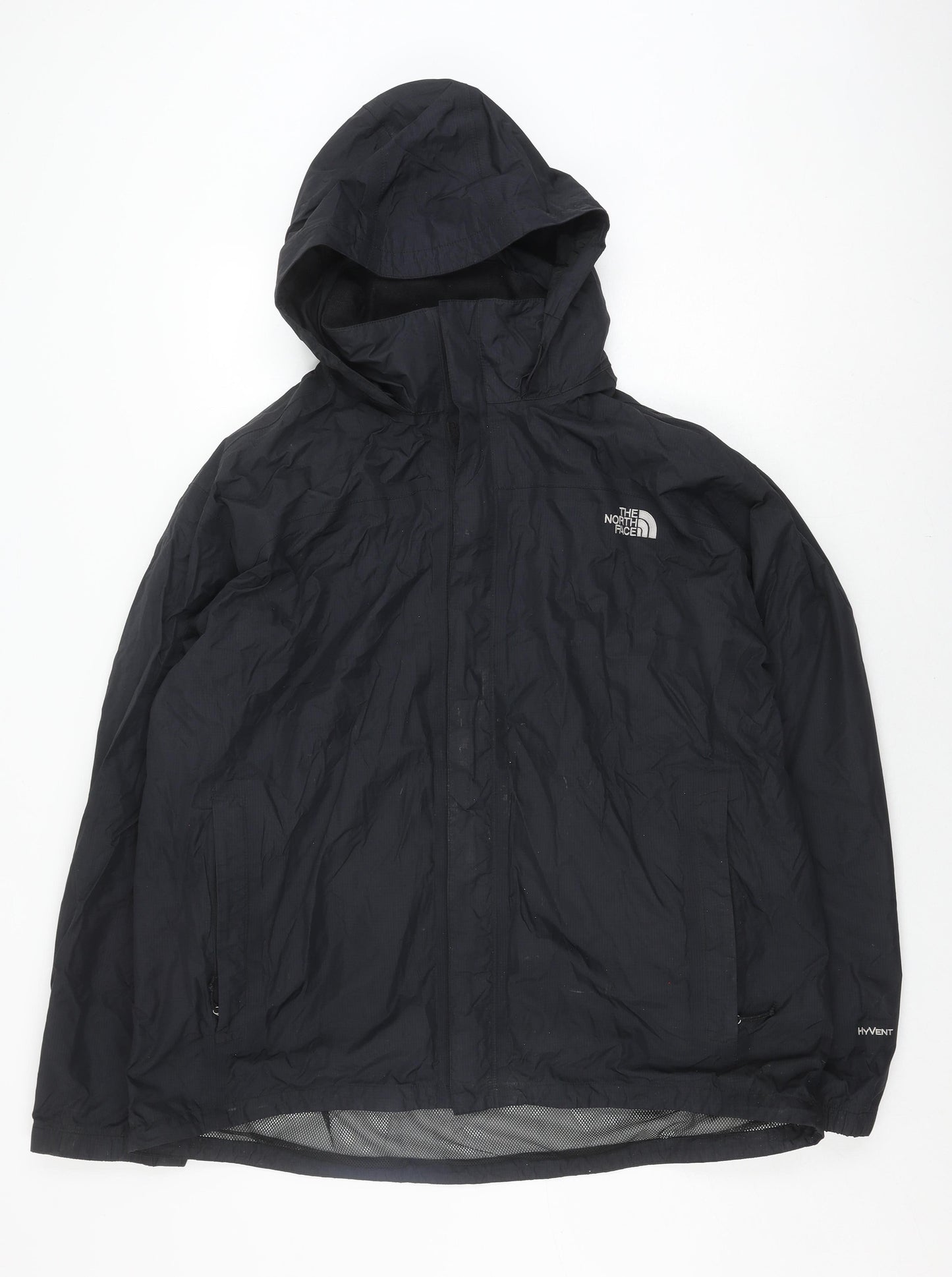 The North Face Men's Black 2XL Windbreaker Jacket