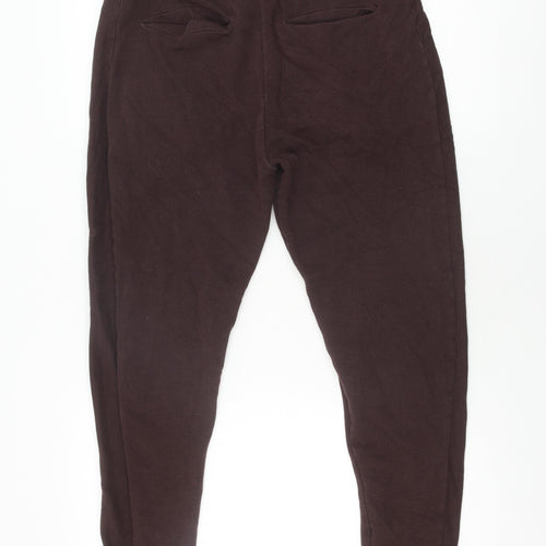 Zara Women's Brown Jogger Trousers XL