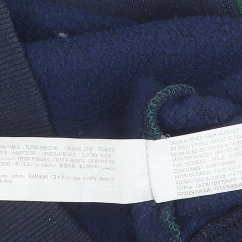 Zara Boys Blue and Green NY Sweatshirt, Size 6-7 Years