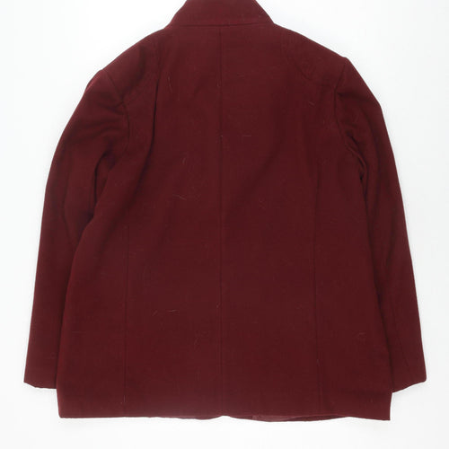 Northmoor Women's Red Mid-Length Coat Size 18