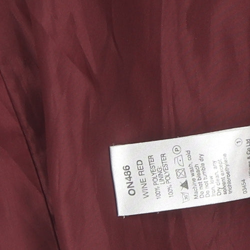 Northmoor Women's Red Mid-Length Coat Size 18