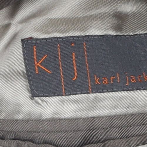 Karl Jackson Men's Green Suit Jacket - Size 38S