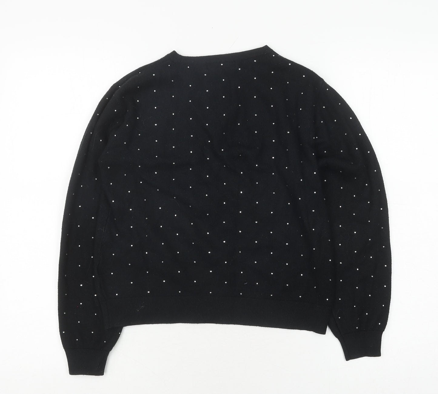 Marks and Spencer Women's Black Pullover Jumper M