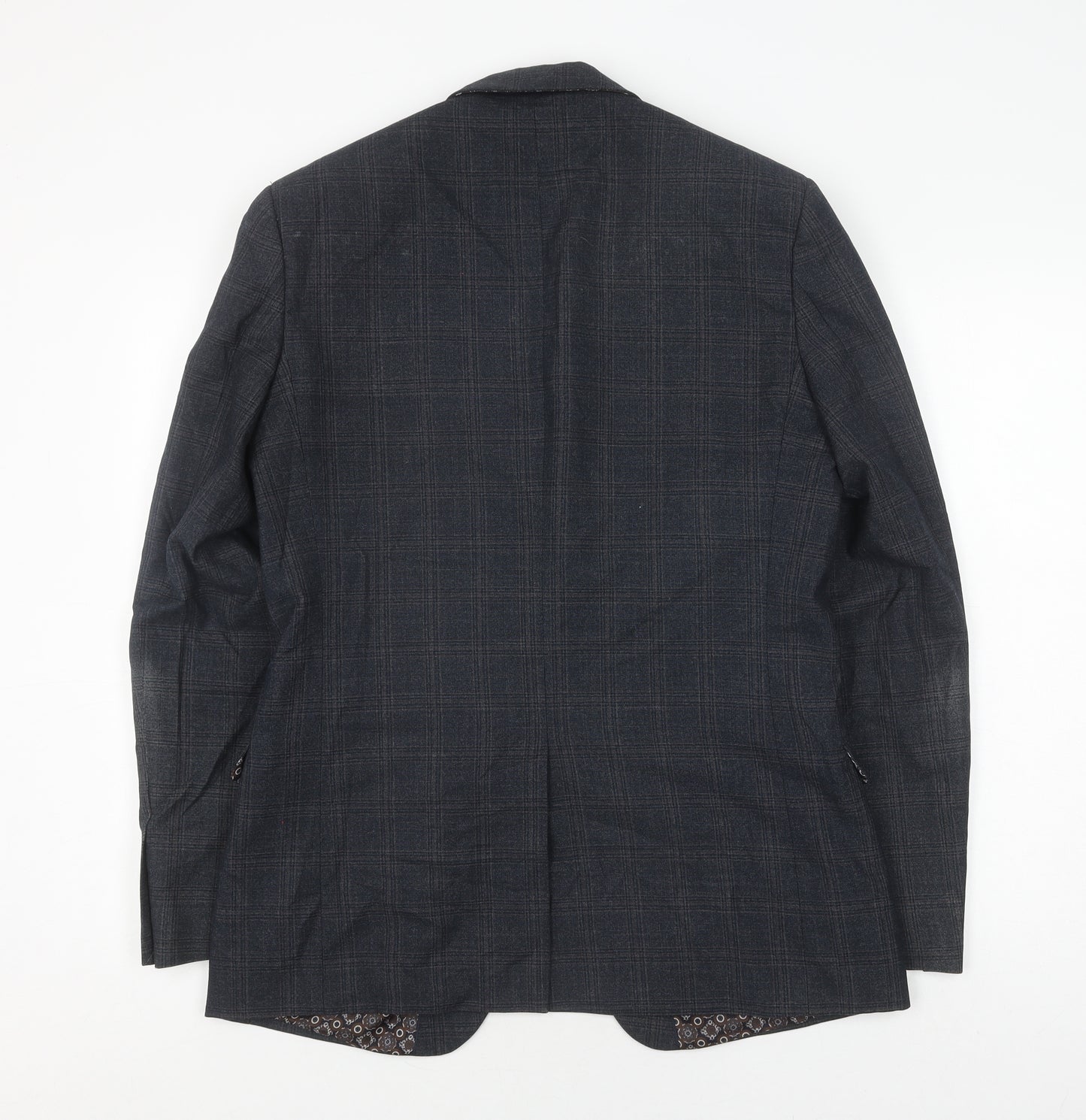 Red Herring Men's Grey Check Blazer 40L