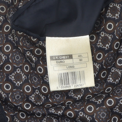Red Herring Men's Grey Check Blazer 40L