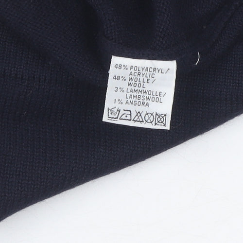 Ambrosius Heim Unisex Black Beige Pullover Jumper, Size 14
