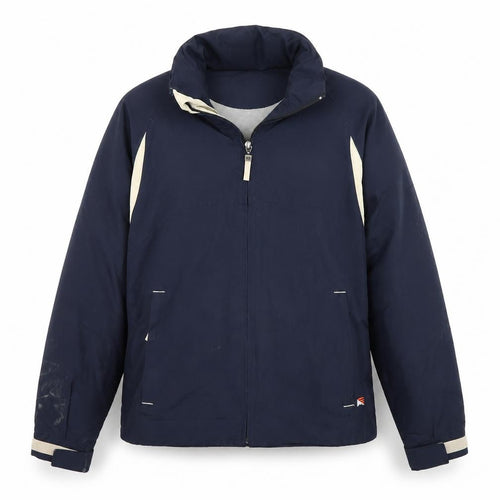 Akser Blue Full Zip Sports Jacket Unisex L Casual