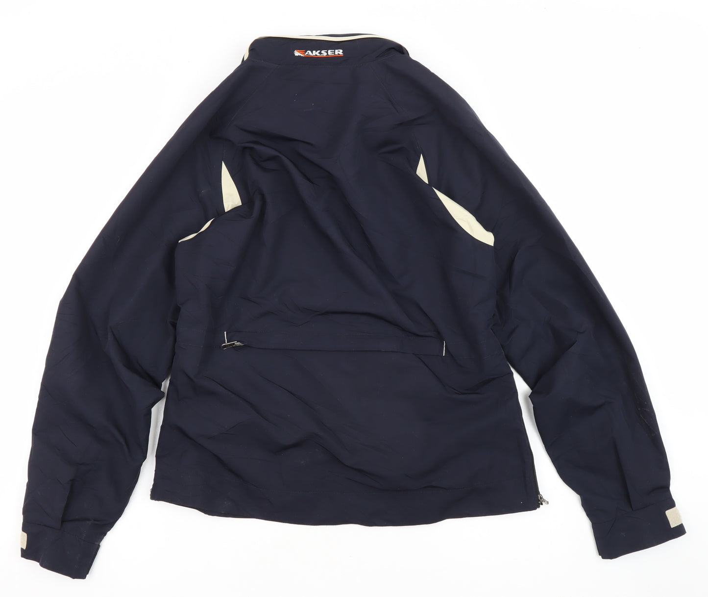 Akser Blue Full Zip Sports Jacket Unisex L Casual