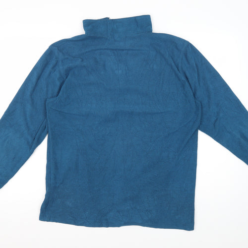 Rohan Men's Blue 1/2 Zip Fleece Sweatshirt M