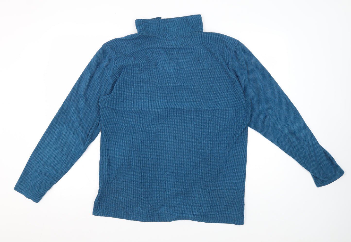 Rohan Men's Blue 1/2 Zip Fleece Sweatshirt M