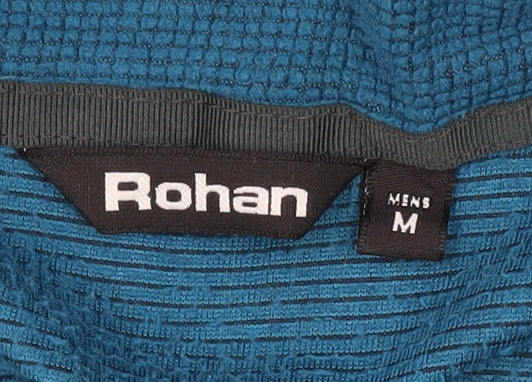 Rohan Men's Blue 1/2 Zip Fleece Sweatshirt M