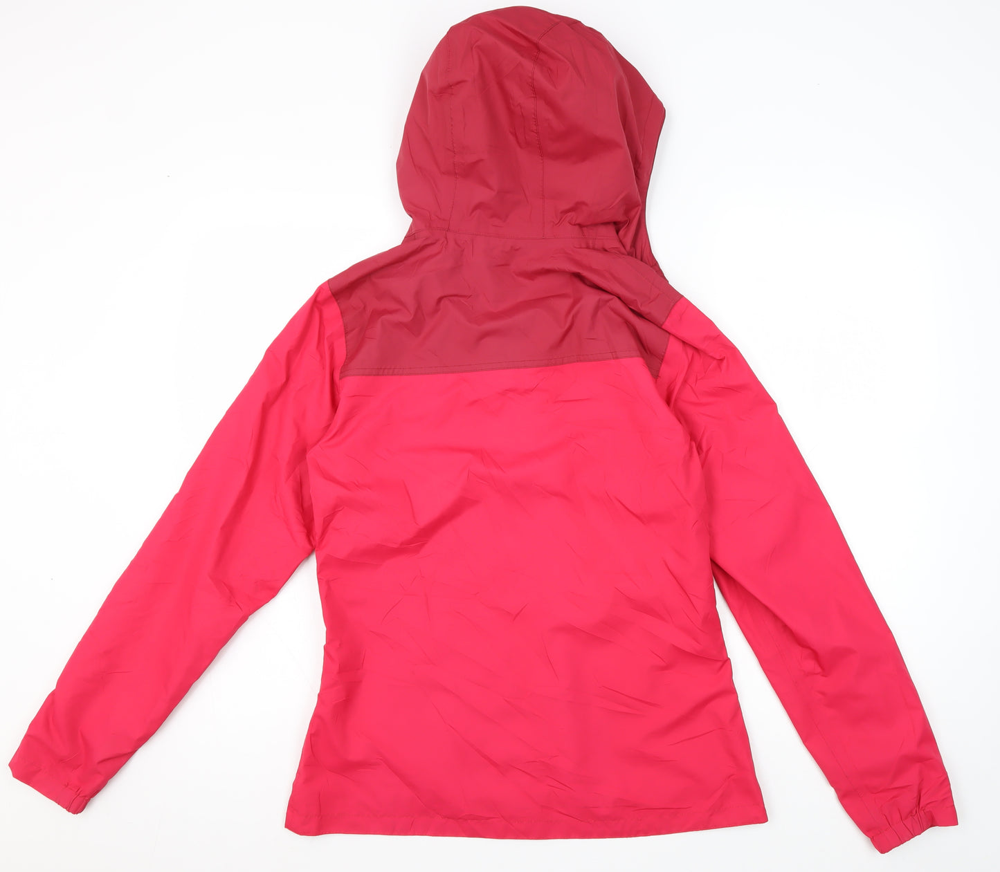 Quechua Women's Pink Rain Coat Jacket, 2XS, Hooded, Lightweight