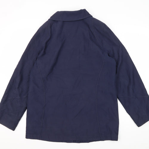 EWM Pure Classics Blue Women's Basic Jacket Size 12