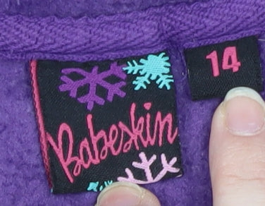 Babeskin Teens Purple Pullover Sweatshirt 14