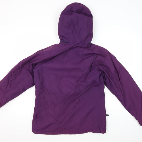 Berghaus Women's Purple Waterproof Rain Coat, Size 10