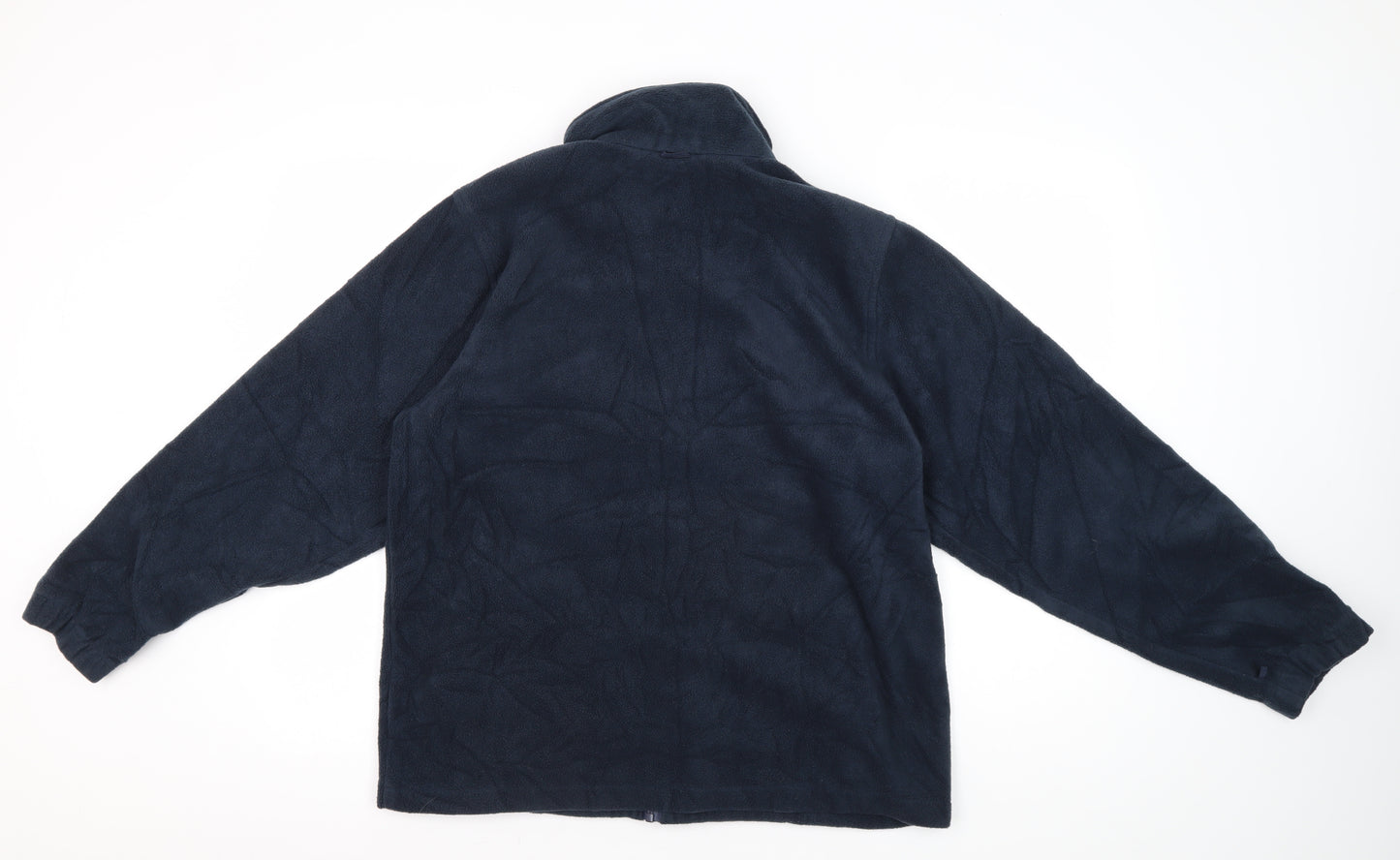 Trespass Unisex Blue Fleece Jacket, Size M, Full Zip