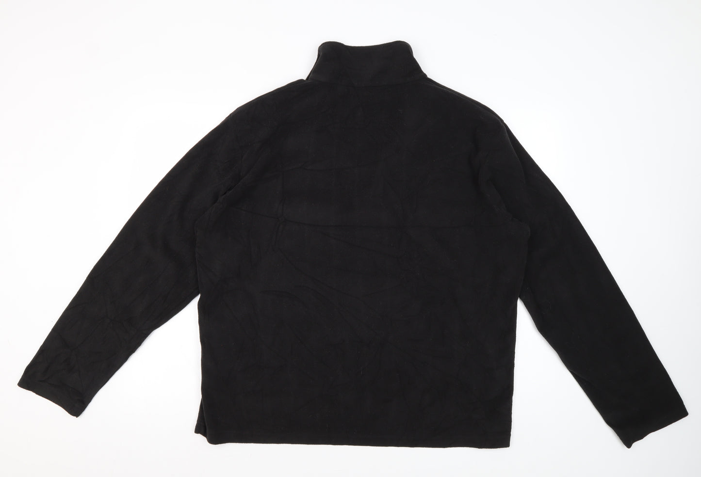 Regatta Men's Black XL 1/4 Zip Fleece Sweatshirt