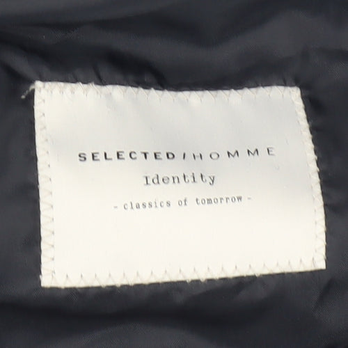 SELECTED HOMME Black Men's Blazer Size 46 Formal
