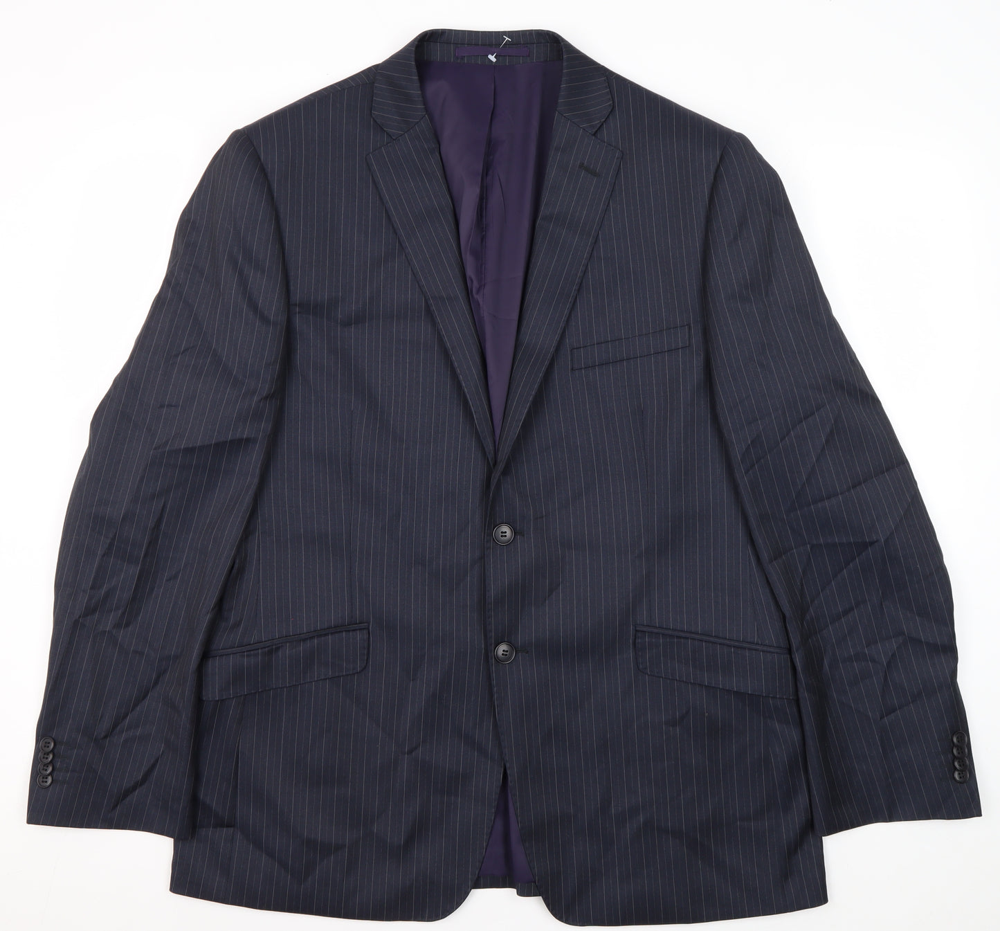 Daniel Hechter Men's Blue Blazer Size 42 Regular Fit