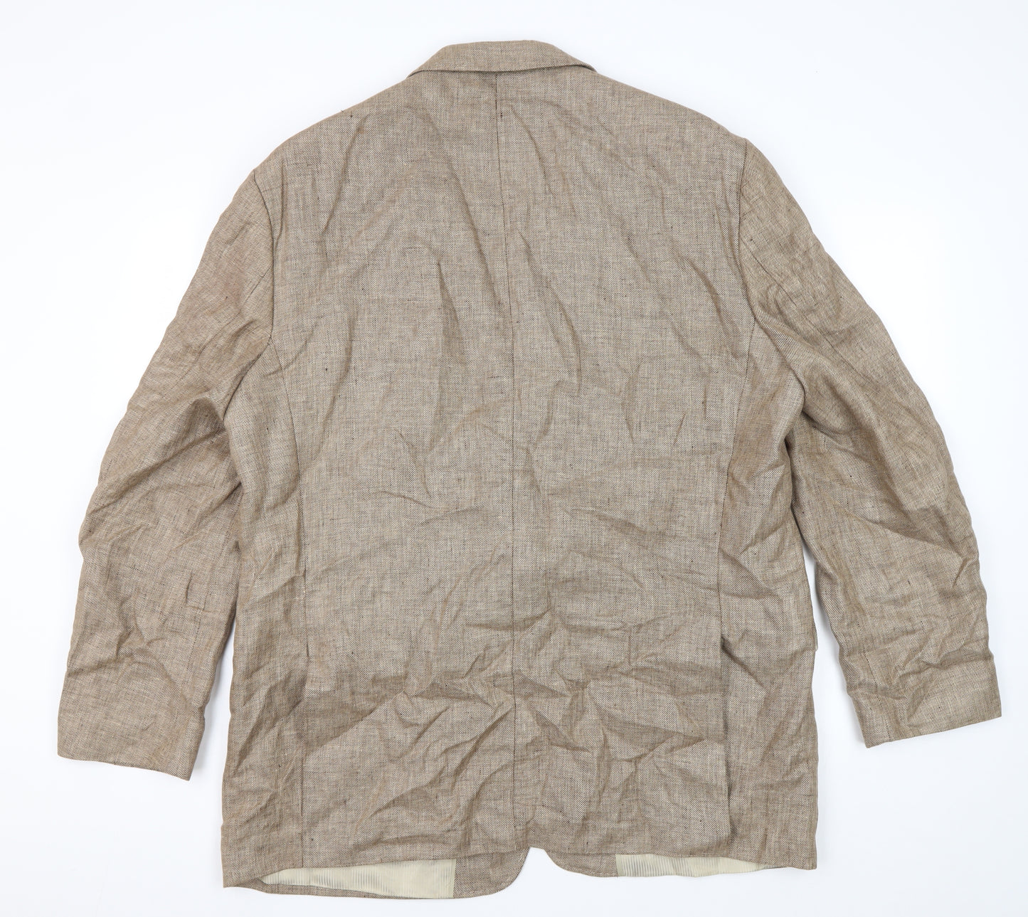 Marks and Spencer Men's Beige Blazer, Size 44R