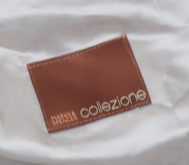 Marks and Spencer Beige Blazer Medium Silk-Linen 46R