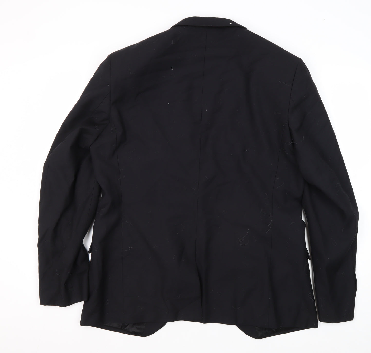 Next Men's Black Blazer Size 44 Regular Fit