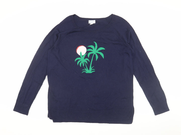 Old Navy Women’s Blue Crew Neck Pullover Jumper L