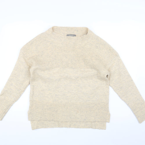 Oasis Women's Beige Small Knit Pullover Jumper