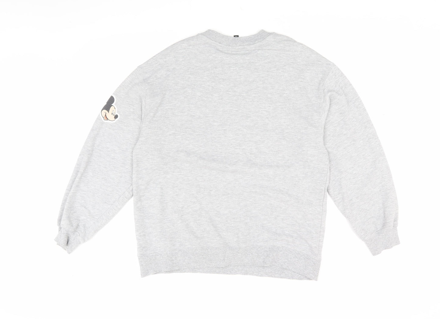 H&M Women's Grey Disney Graphic Pullover Sweatshirt S