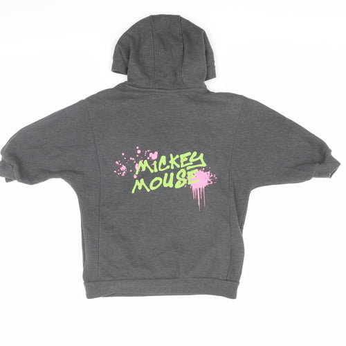 Disney at Next Grey Mickey Mouse Girls Hoodie, Size 5