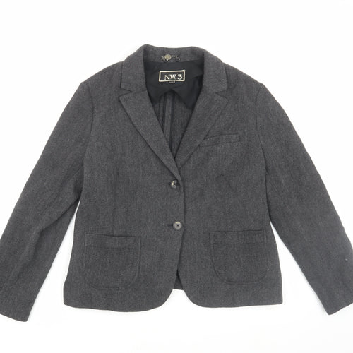 NW3 Women’s Grey Blazer, Size 16, Excellent Condition
