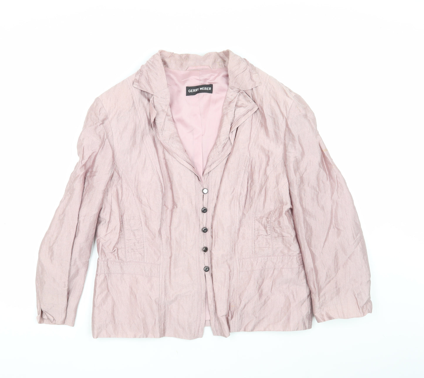 Gerry Weber Women's Pink Blazer Size 14