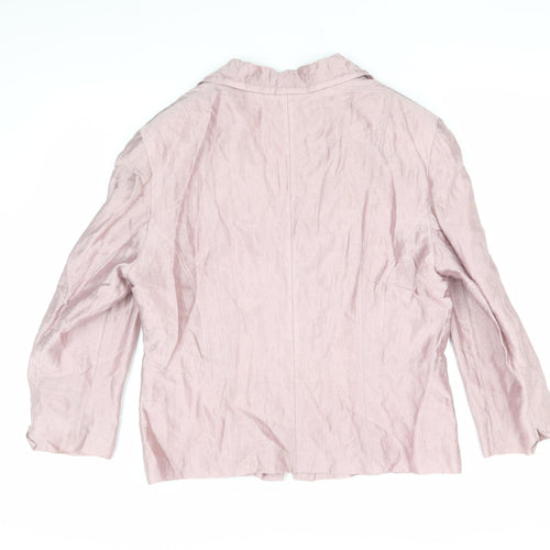 Gerry Weber Women's Pink Blazer Size 14