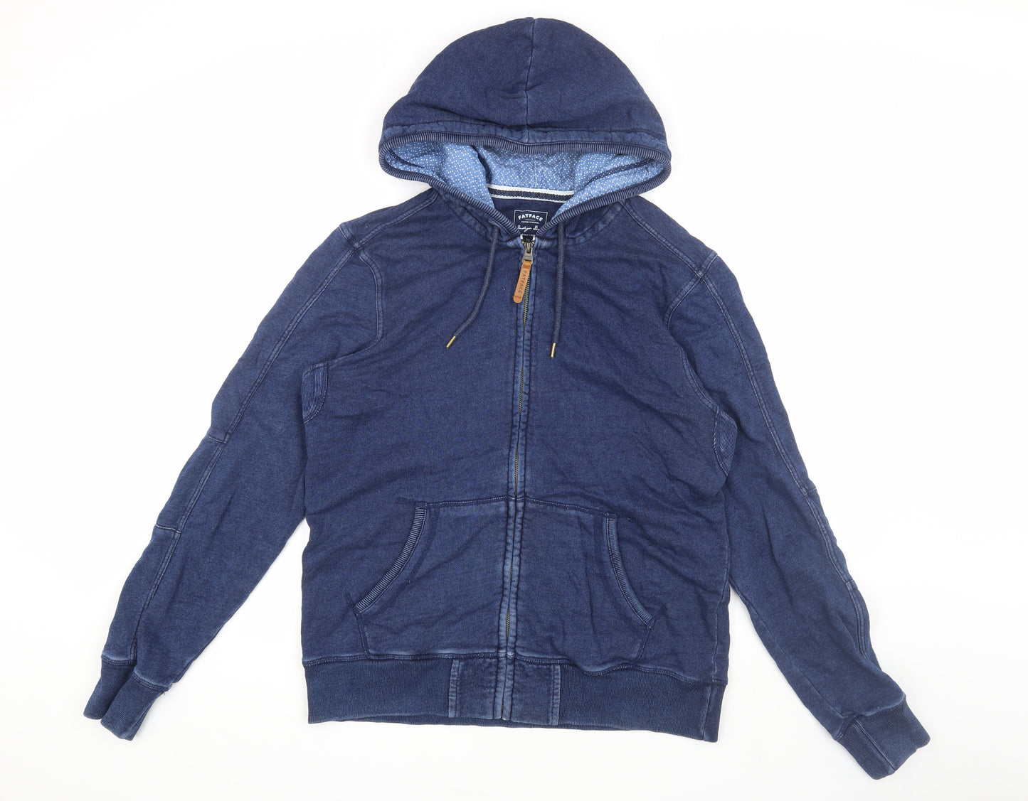 FatFace Men's Blue Full Zip Hoodie - Size M