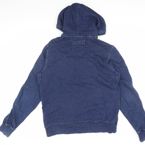 FatFace Men's Blue Full Zip Hoodie - Size M